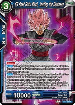 Image for SS Rose Goku Black, Inviting the Darkness (Assault of the Saiyans) (BT7-043) - Dragon Ball Super: Masters