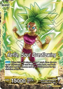 Image for Caulifla & Kale // Kefla, Soul Overflowing (Assault of the Saiyans) (BT7-075) - Dragon Ball Super: Masters