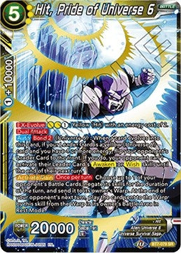 Image for Hit, Pride of Universe 6 (Assault of the Saiyans) (BT7-079) - Dragon Ball Super: Masters