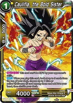 Image for Caulifla, the Bold Sister (Assault of the Saiyans) (BT7-085) - Dragon Ball Super: Masters