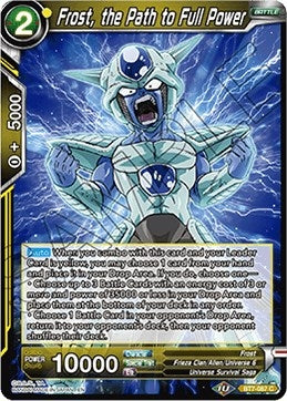 Image for Frost, the Path to Full Power (Assault of the Saiyans) (BT7-087) - Dragon Ball Super: Masters