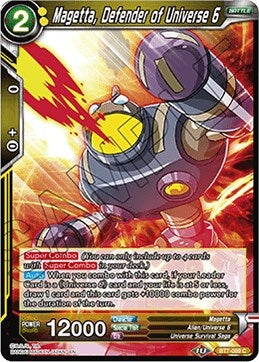 Image for Magetta, Defender of Universe 6 (Assault of the Saiyans) (BT7-089) - Dragon Ball Super: Masters
