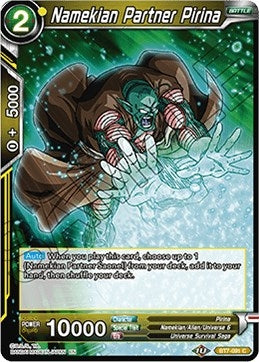 Image for Namekian Partner Pirina (Assault of the Saiyans) (BT7-091) - Dragon Ball Super: Masters