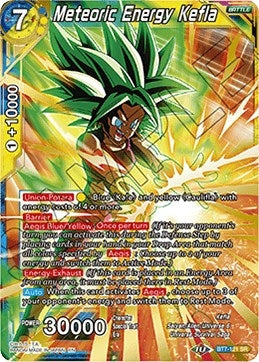 Image for Meteoric Energy Kefla (Assault of the Saiyans) (BT7-121) - Dragon Ball Super: Masters