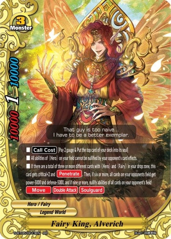 Image for Fairy King, Alverich (War of Dragods) (S-BT05/0013EN) - Future Card BuddyFight