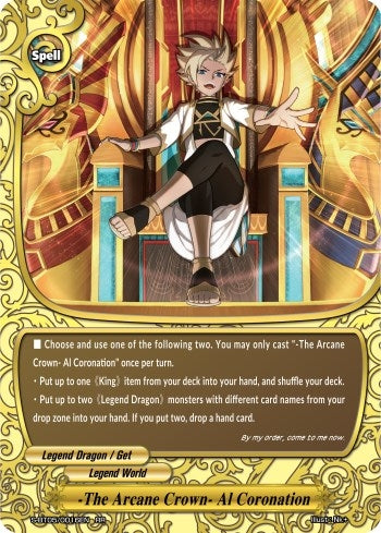 Image for -The Arcane Crown- Al Coronation (War of Dragods) (S-BT05/0016EN) - Future Card BuddyFight