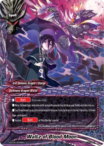 Image for Waltz of Blood Moon (War of Dragods) (S-BT05/0049EN) - Future Card BuddyFight