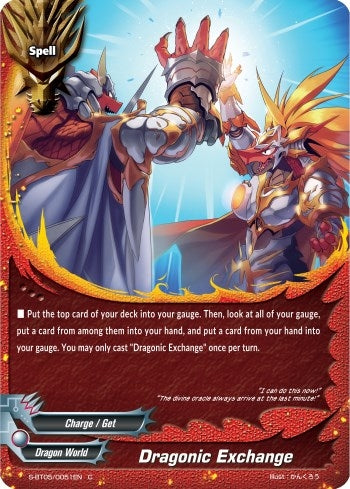 Image for Dragonic Exchange (War of Dragods) (S-BT05/0051EN) - Future Card BuddyFight