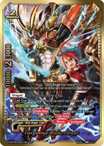 Image for Gargantua Bladecentaur (SP) (War of Dragods) (S-BT05/S001EN) - Future Card BuddyFight
