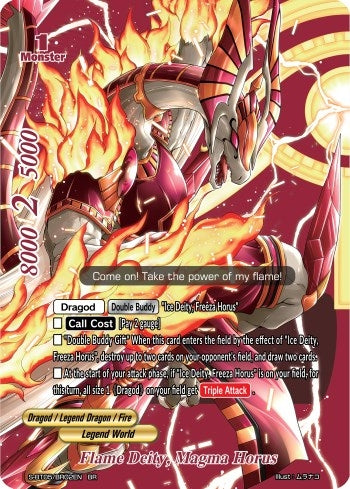 Image for Flame Deity, Magma Horus (BR) (War of Dragods) (S-BT05/BR02EN) - Future Card BuddyFight