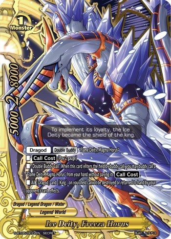 Image for Ice Deity, Freeza Horus (War of Dragods) (S-BT05/0072EN) - Future Card BuddyFight