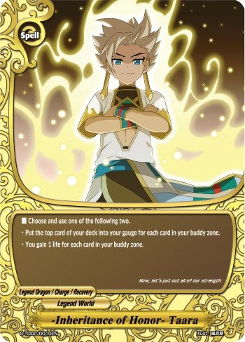 Image for -Inheritance of Honor- Taara (S-TD02: Legend of Double Horus) (S-TD02/0010EN) - Future Card BuddyFight
