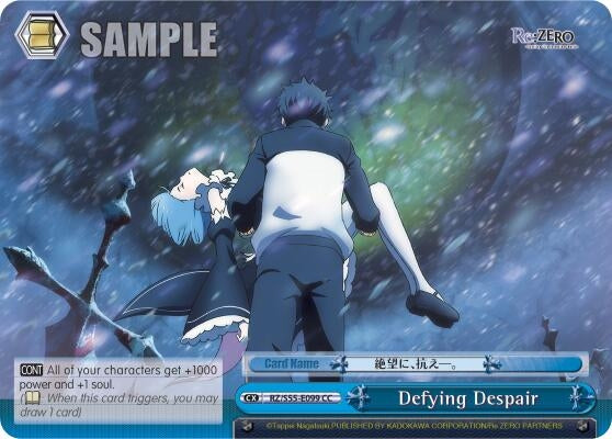 Image for Defying Despair (Re:ZERO Vol.2) (RZ/S55-E099 CC) - Weiss Schwarz