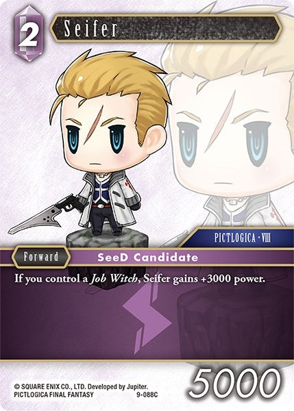 Image for Seifer (Opus IX) (9-088C) - Final Fantasy TCG
