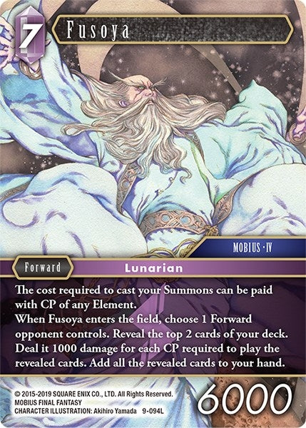 Image for Fusoya (Opus IX) (9-094L) - Final Fantasy TCG