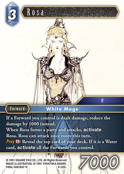 Image for Rosa (Opus IX) (9-120L) - Final Fantasy TCG