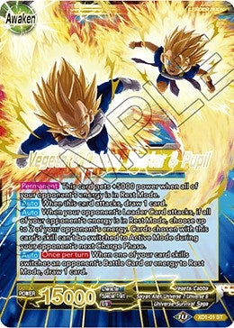 Image for Cabba // Vegeta & Cabba, Master & Pupil (Assault of the Saiyans) (XD1-01) - Dragon Ball Super: Masters
