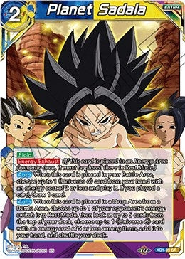 Image for Planet Sadala (Assault of the Saiyans) (XD1-09) - Dragon Ball Super: Masters