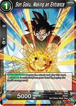 Image for Son Goku, Making an Entrance (Assault of the Saiyans) (BT7-100) - Dragon Ball Super: Masters