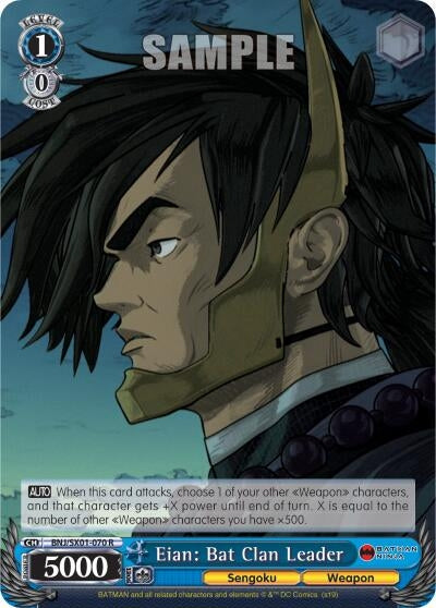 Image for Eian: Bat Clan Leader (Batman Ninja) (BNJ/SX01-070 R) - Weiss Schwarz