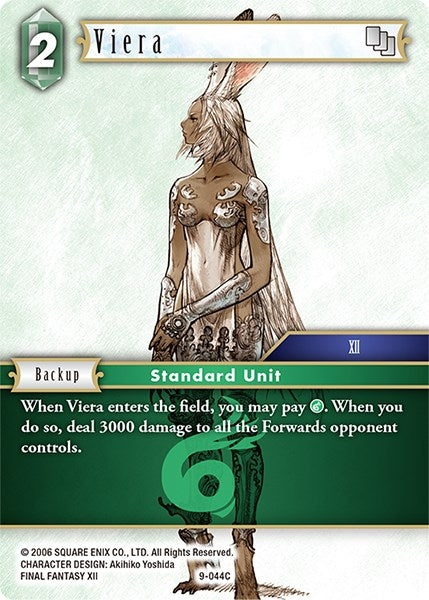 Image for Viera (Opus IX) (9-044C) - Final Fantasy TCG