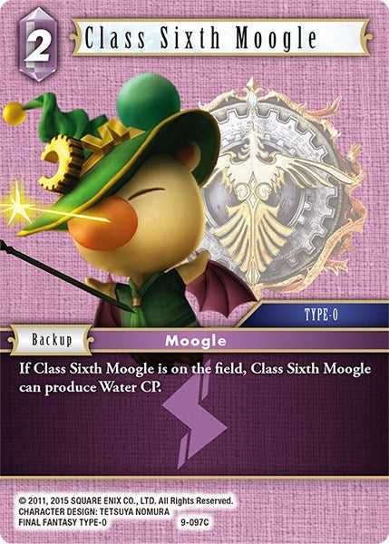 Image for Class Sixth Moogle (Opus IX) (9-097C) - Final Fantasy TCG