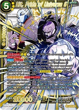 Image for Hit, Pride of Universe 6 (SPR) (Assault of the Saiyans) (BT7-079) - Dragon Ball Super: Masters
