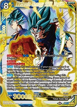 Image for Meteoric Energy SSB Vegito (SPR) (Assault of the Saiyans) (BT7-118) - Dragon Ball Super: Masters