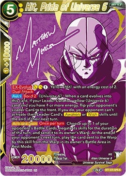 Image for Hit, Pride of Universe 6 (SPR Signature) (Assault of the Saiyans) (BT7-079) - Dragon Ball Super: Masters