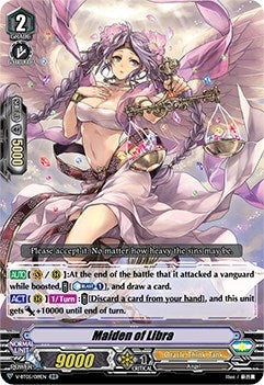 Image for Maiden of Libra (V-BT05: Aerial Steed Liberation) (V-BT05/019EN) - Cardfight Vanguard