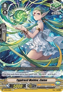 Image for Yggdrasil Maiden, Elaine (V-BT05: Aerial Steed Liberation) (V-BT05/052EN) - Cardfight Vanguard