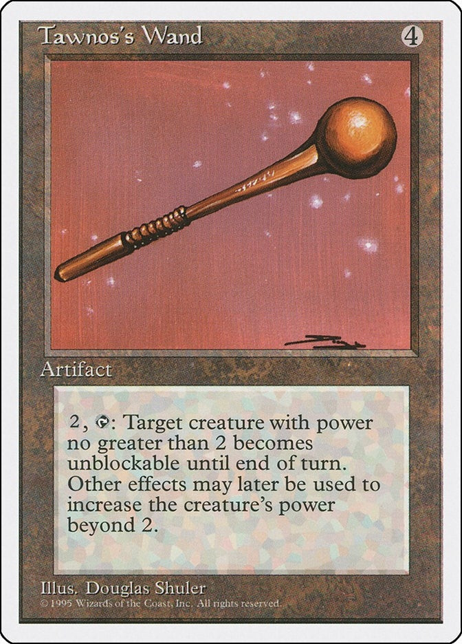 Image for Tawnos's Wand (Fourth Edition) - Magic: The Gathering
