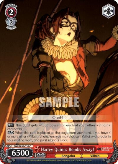 Image for Harley Quinn: Bombs Away! (Batman Ninja) (BNJ/SX01-056 C) - Weiss Schwarz