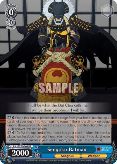 Image for Sengoku Batman (Batman Ninja) (BNJ/SX01-064 RR) - Weiss Schwarz