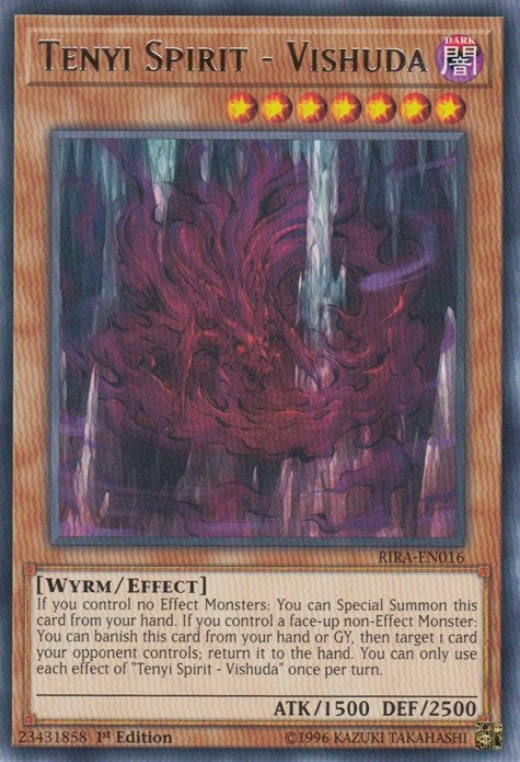 Image for Tenyi Spirit - Vishuda (Rising Rampage) (RIRA-EN016) - YuGiOh
