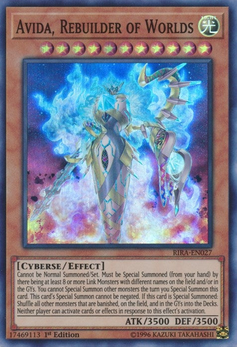 Image for Avida, Rebuilder of Worlds (Rising Rampage) (RIRA-EN027) - YuGiOh