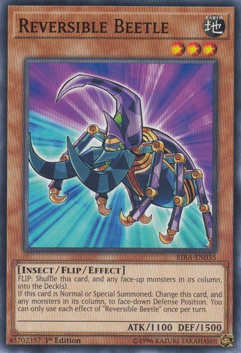 Image for Reversible Beetle (Rising Rampage) (RIRA-EN035) - YuGiOh