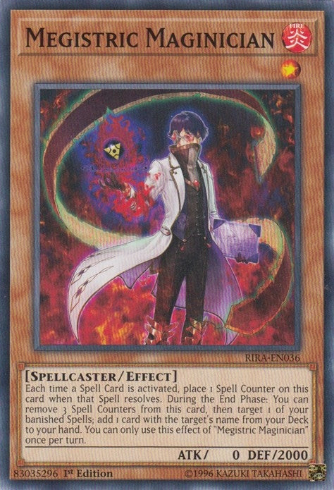 Image for Megistric Maginician (Rising Rampage) (RIRA-EN036) - YuGiOh