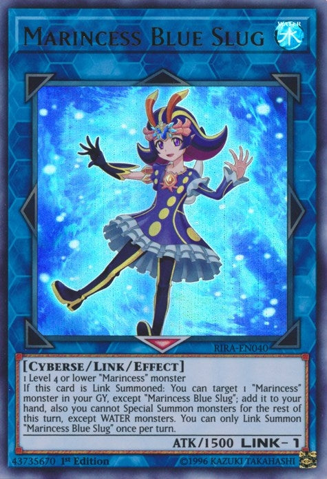 Image for Marincess Blue Slug (Rising Rampage) (RIRA-EN040) - YuGiOh