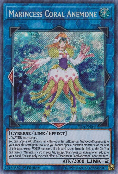 Image for Marincess Coral Anemone (Rising Rampage) (RIRA-EN041) - YuGiOh