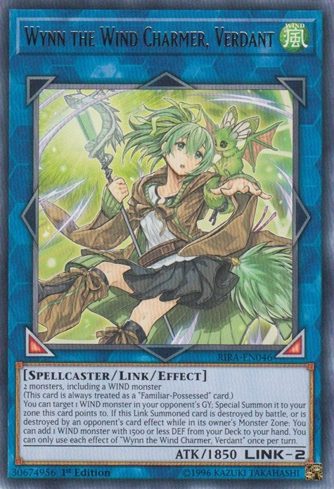 Image for Wynn the Wind Charmer, Verdant (Rising Rampage) (RIRA-EN046) - YuGiOh