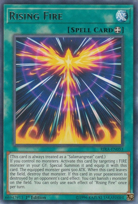 Image for Rising Fire (Rising Rampage) (RIRA-EN053) - YuGiOh
