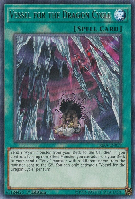 Image for Vessel for the Dragon Cycle (Rising Rampage) (RIRA-EN059) - YuGiOh