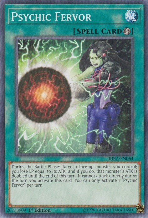 Image for Psychic Fervor (Rising Rampage) (RIRA-EN064) - YuGiOh