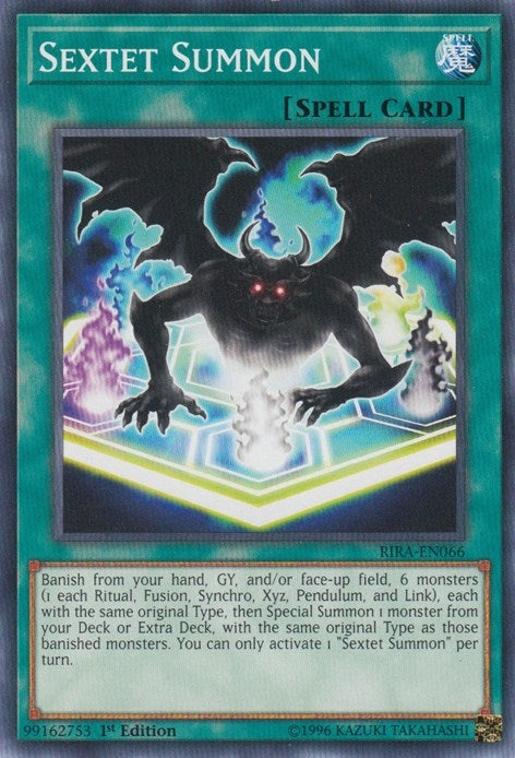 Image for Sextet Summon (Rising Rampage) (RIRA-EN066) - YuGiOh