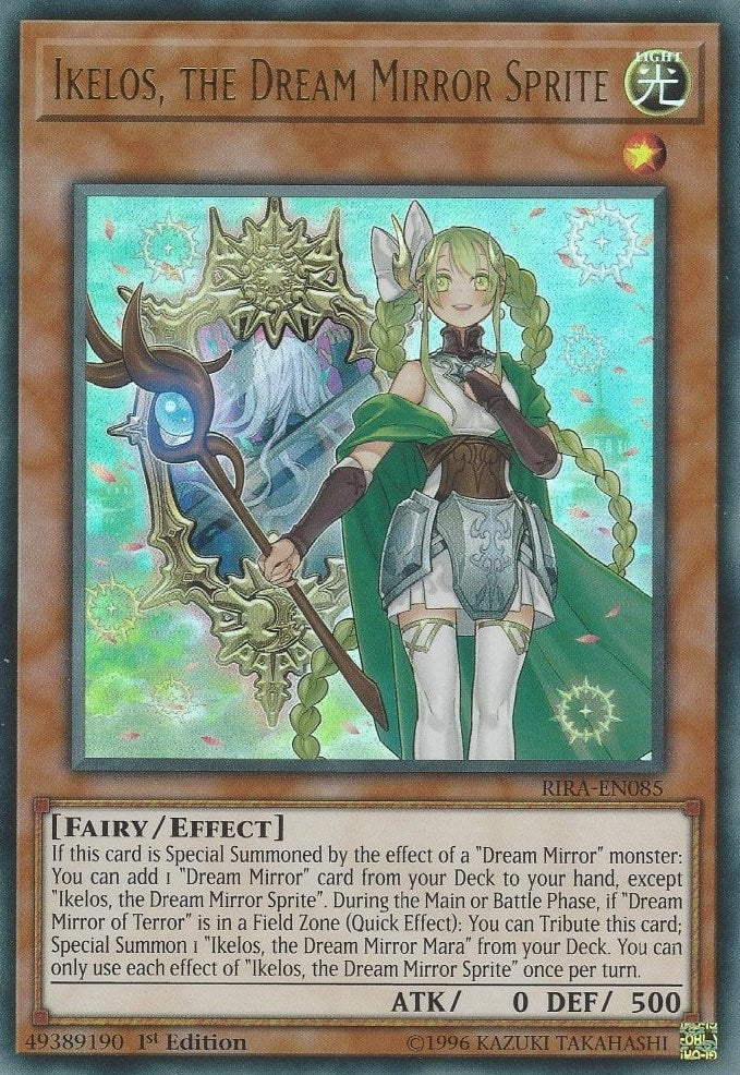Image for Ikelos, the Dream Mirror Sprite (Rising Rampage) (RIRA-EN085) - YuGiOh