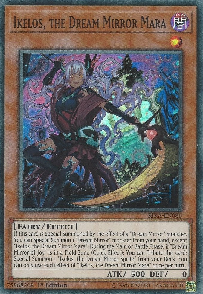Image for Ikelos, the Dream Mirror Mara (Rising Rampage) (RIRA-EN086) - YuGiOh
