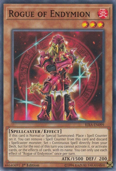 Image for Rogue of Endymion (Rising Rampage) (RIRA-EN099) - YuGiOh