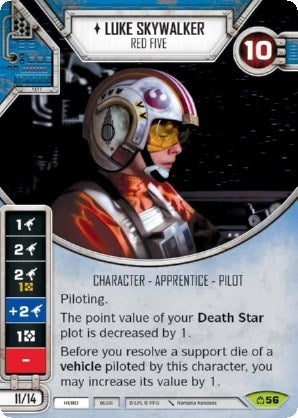 Image for Luke Skywalker - Red Five (Covert Missions) (56) - Star Wars: Destiny