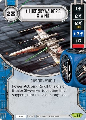 Image for Luke Skywalker's X-Wing (Covert Missions) (66) - Star Wars: Destiny